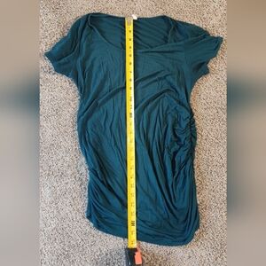 Pink Blush Maternity Green Medium Shirt